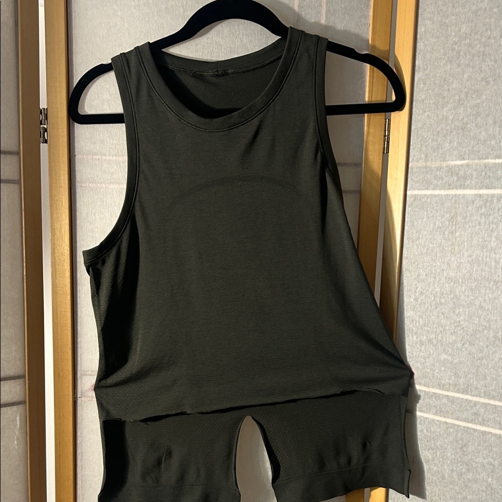 lululemon athletica Black Tank Top